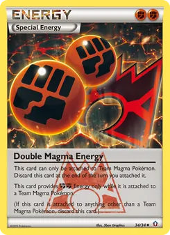 Double Magma Energy, Double Crisis Nº 34 Normal