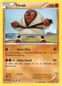 Throh, Negro y Blanco No. 61 Normal