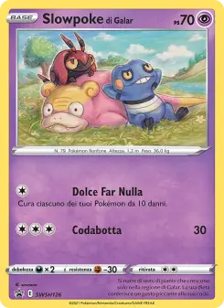 Slowpoke di Galar, SPSC Promo No. SWSH126 Holo
