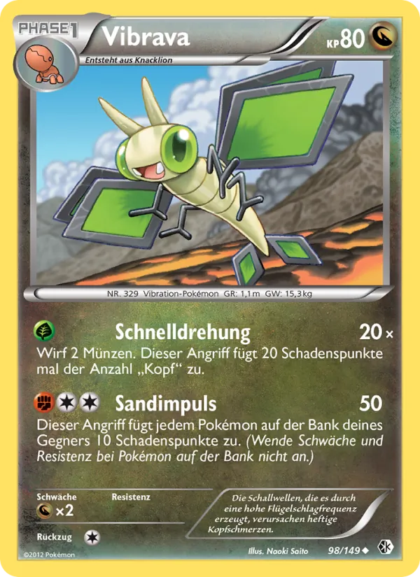 Vibrava, Überschrittene Schwellen Nº 98
