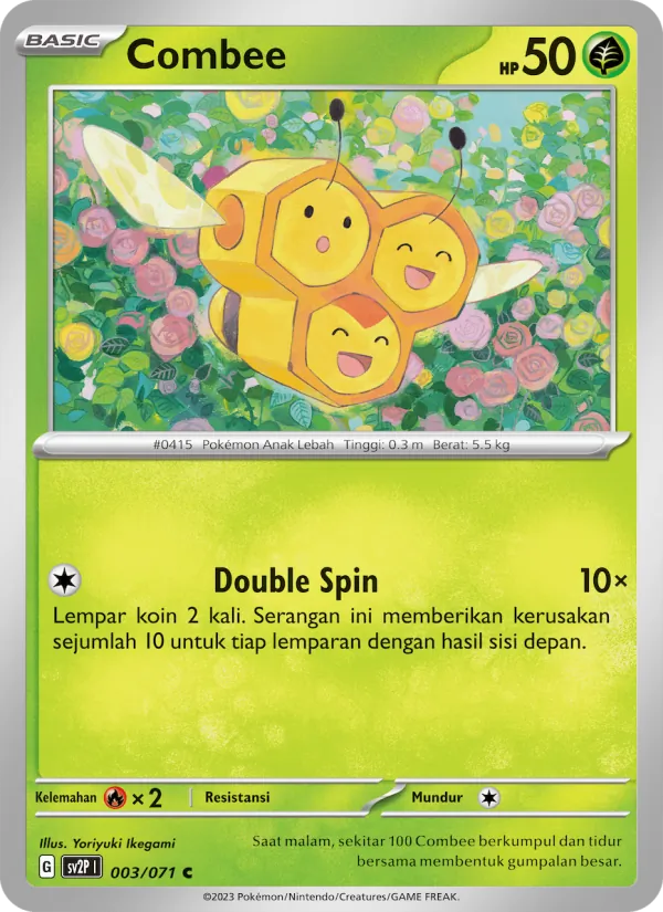 Combee, Mara Bahaya Salju No. 003