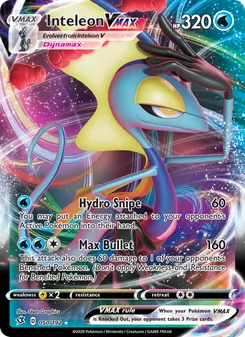 Inteleon VMAX, Rebel Clash Nº 50 Holo