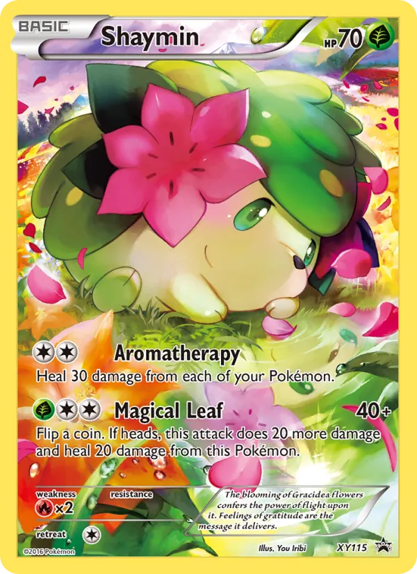 Shaymin, XY Black Star Promos No. XY115