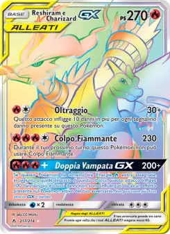 Reshiram e Charizard GX, Legami Inossidabili No. 217 Normal