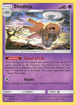 Shedinja, Lost Thunder Nº 95 Normal