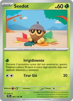 Seedot, Cronoforze No. 003 Normal