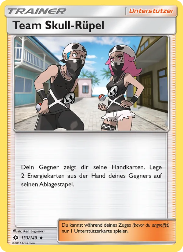 Team Skull-Rüpel, Sonne & Mond No. 133