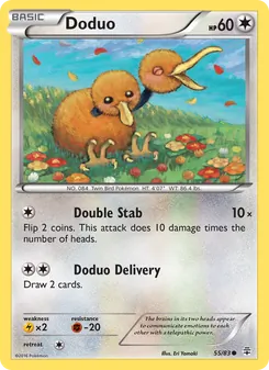 Doduo, Generations No. 55 Normal