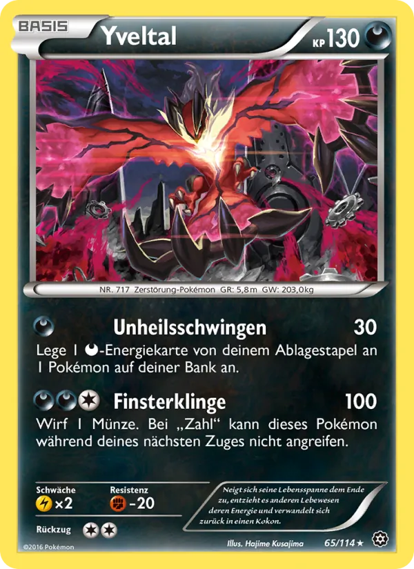 Yveltal, Dampfkessel No. 65