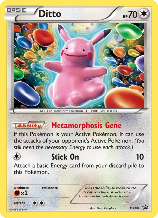 Ditto, XY Black Star Promos Nº XY40