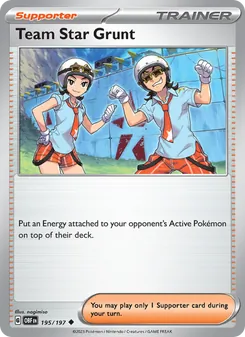Team Star Grunt, Obsidian Flames Nº 195 Normal