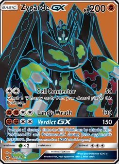 Zygarde GX, Forbidden Light No. 123 Normal