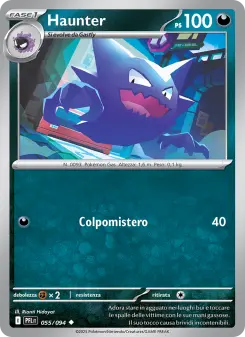 Haunter, Flamme Spettrali Nº 055 Normal