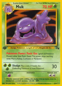 Muk, Fossil Nº 28 Normal