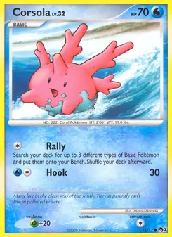 Corsola, POP Série 7 No. 13 Normal