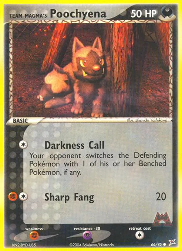 Team Magma's Poochyena, Team Magma vs Team Aqua No. 66