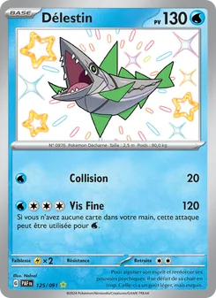 Délestin, Destinées de Paldea Nº 125 Holo