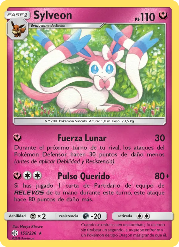 Sylveon, Eclipse Cósmico No. 155
