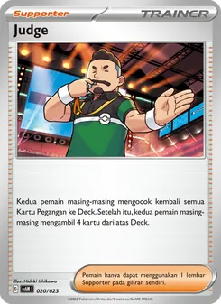 Judge, Fuecoco & Ampharos ex No. 020 Normal