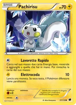 Pachirisu, Glaciazione Plasma Nº 37 Normal