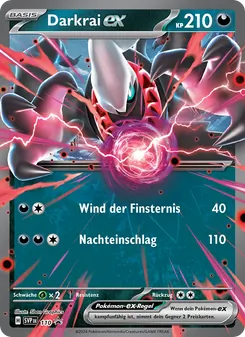 Darkrai-ex, SVP Black Star Promos Nº 110 Holo