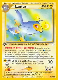 Lanturn, Neo Revelation Nº 32 Normal