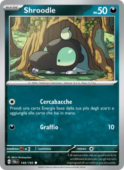 Shroodle, Evoluzioni a Paldea Nº 144 Normal