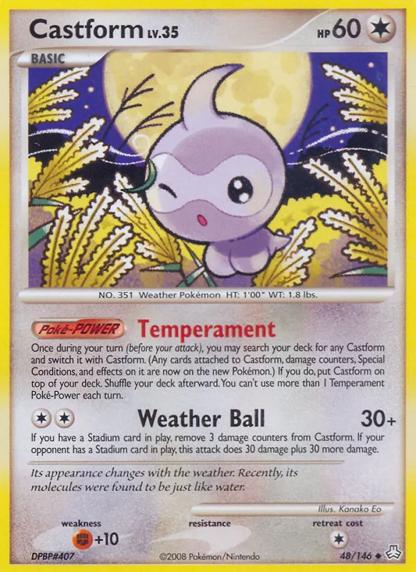 Castform, Legends Awakened No. 48