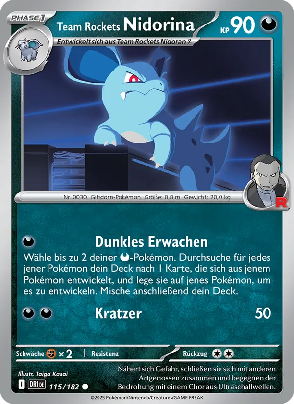 Team Rockets Nidorina, Ewige Rivalen No. 115