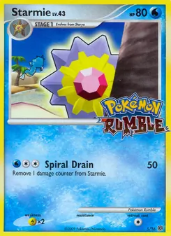 Starmie, Pokémon Rumble No. 5