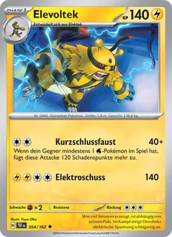 Elevoltek, Gewalten der Zeit Nº 054 Normal