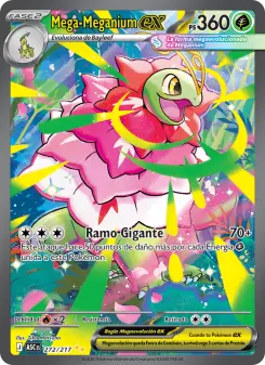 Mega-Meganium ex, Héroes Ascendentes No. 272 Holo