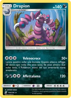 Drapion, Sintonia Mentale No. 134 Normal