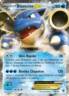 Blastoise EX, XY No. 29 Normal