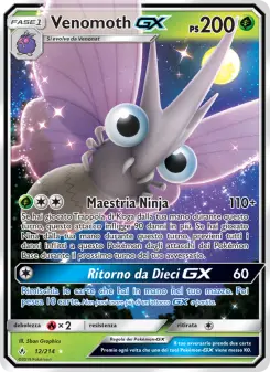 Venomoth GX, Legami Inossidabili No. 12 Normal