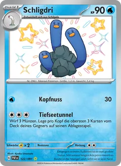 Schligdri, Paldeas Schicksale No. 122 Holo