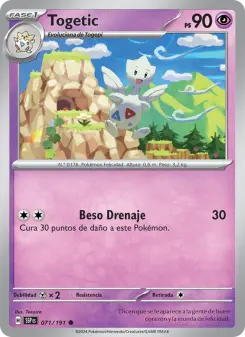Togetic, Chispas Fulgurantes No. 071 Normal