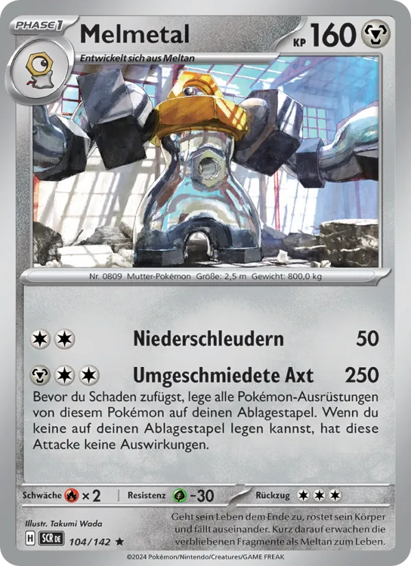 Melmetal, Stellarkrone No. 104
