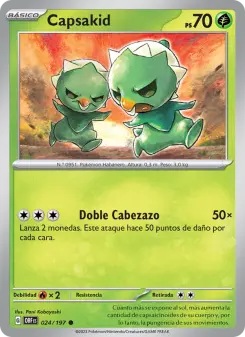 Capsakid, Llamas Obsidianas No. 024 Normal