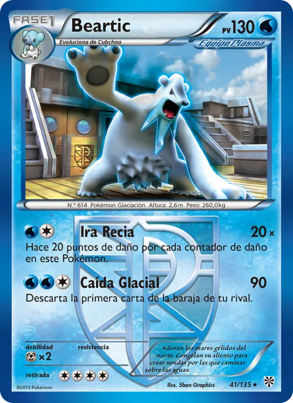 Beartic, Tormenta Plasma No. 41