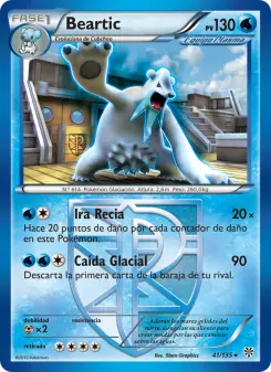 Beartic, Tormenta Plasma No. 41 Normal