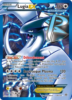 Lugia-EX, Tempète Plasma Nº 134 Normal