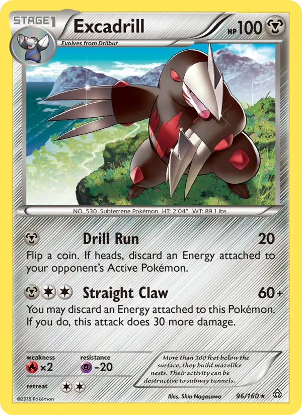 Excadrill, Primal Clash No. 96