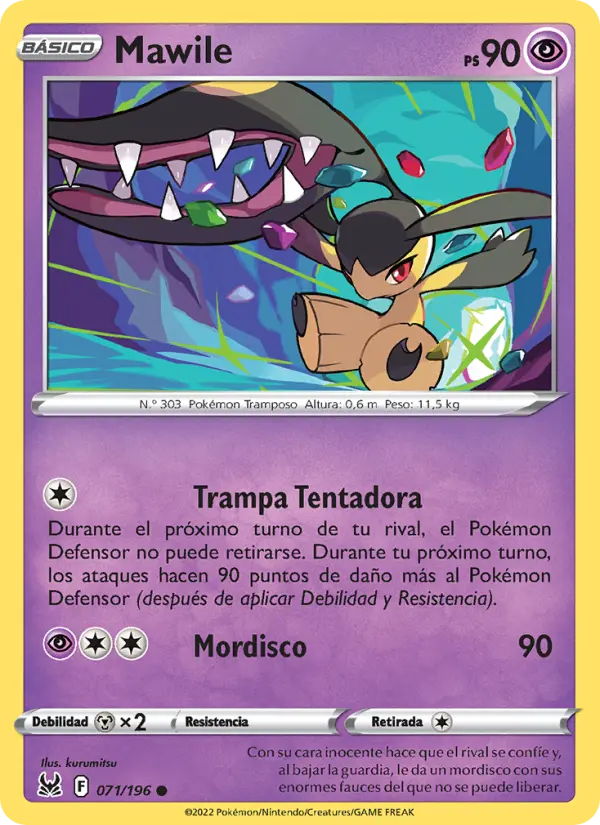 Mawile, Origen Perdido No. 071