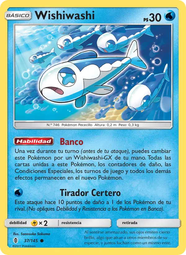 Wishiwashi, Albor de Guadianes No. 37