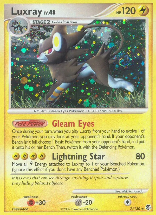 Luxray, Diamond & Pearl Nº 7