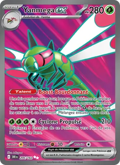 Yanmega-ex, Rivalités Destinées Nº 206 Holo