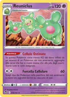 Reuniclus, Tempesta Argentata Nº 078 Holo