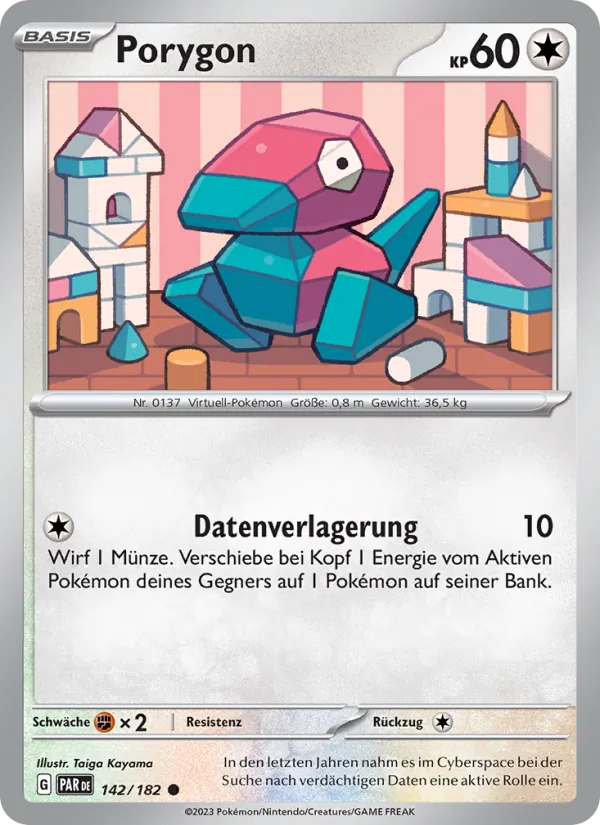 Porygon, Paradoxrift Nº 142