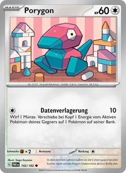 Porygon, Paradoxrift No. 142 Normal